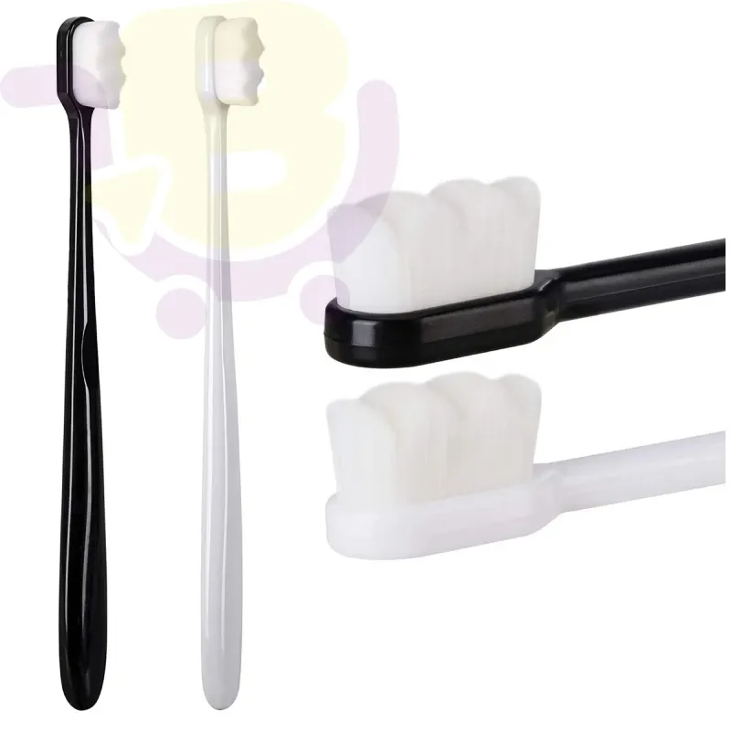 ultra nano toothbrush with ultra-soft bristles