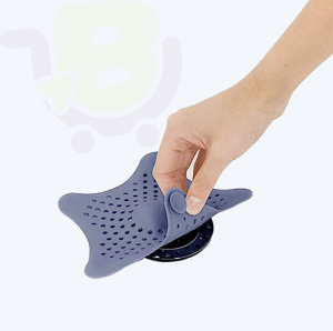 Star-shape kitchen sink hair catcher